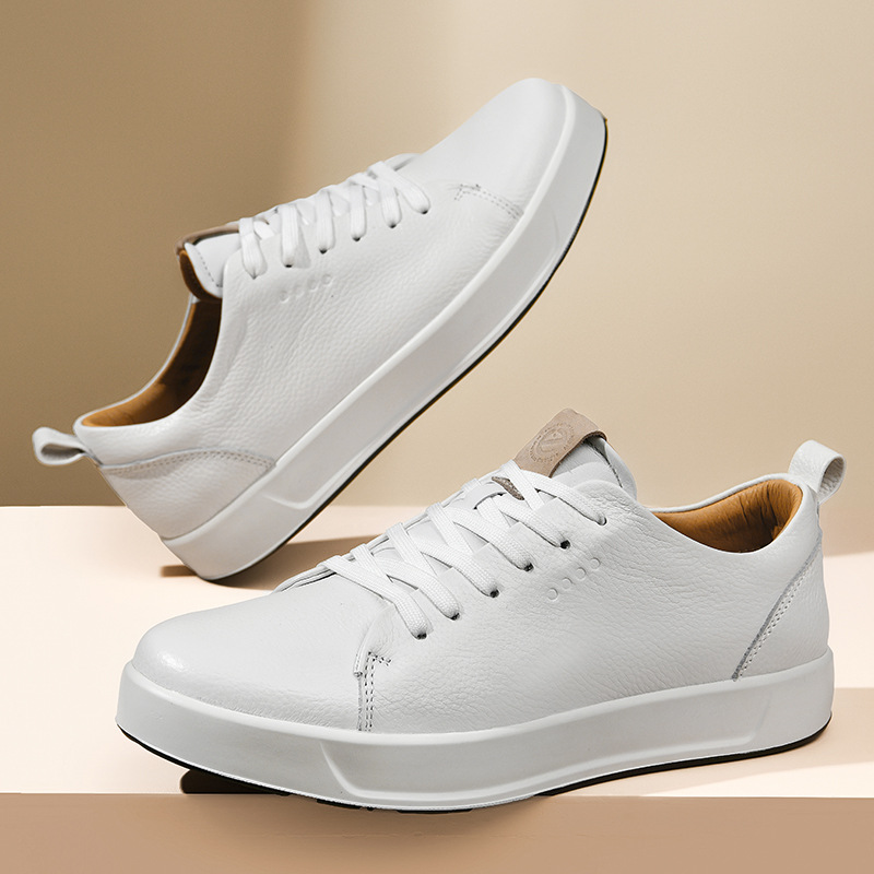 Men's Leather Business Casual Sneakers